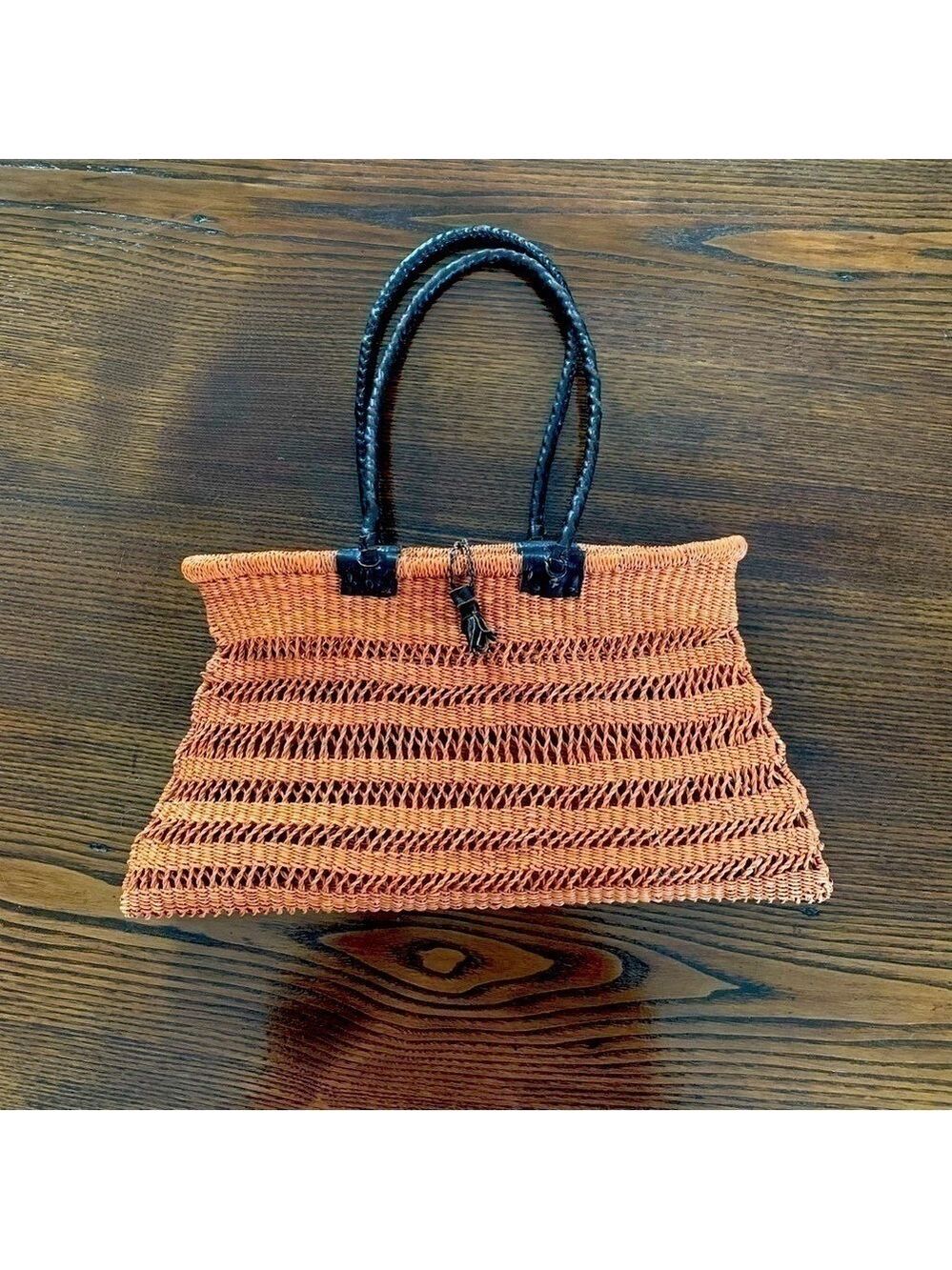 Wicker hand bag - Picture 2 of 11